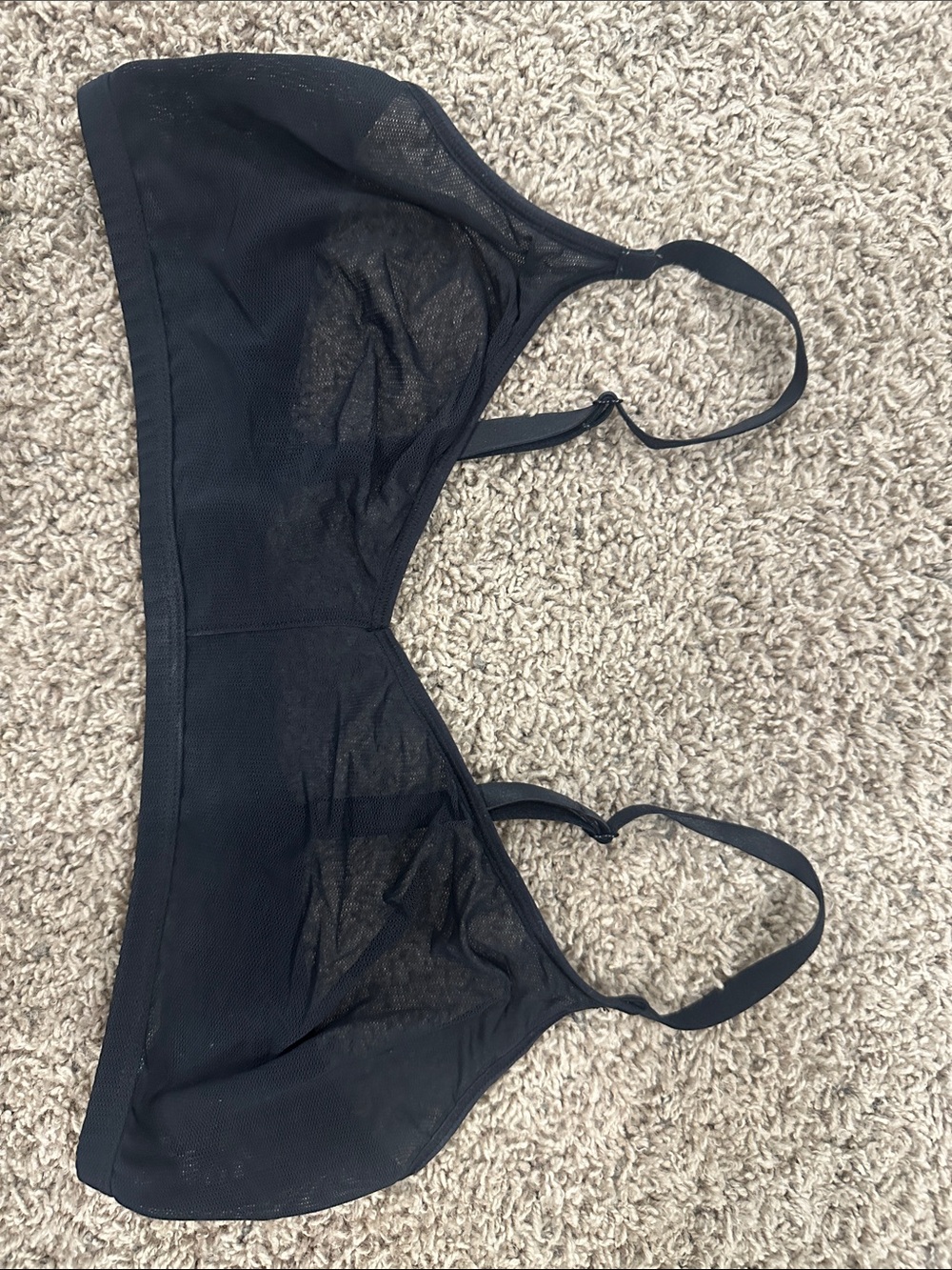 Negative Underwear Sheer Black Wireless Bralette